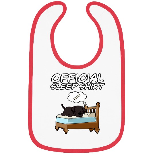 Official Sleep  I Pajamas I Cane Corso Bibs