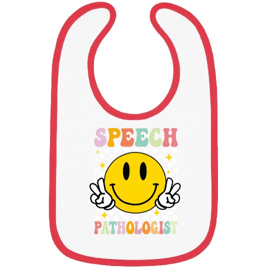 Groovy Speech Pathologist Speech Language Therapy SLP Bibs