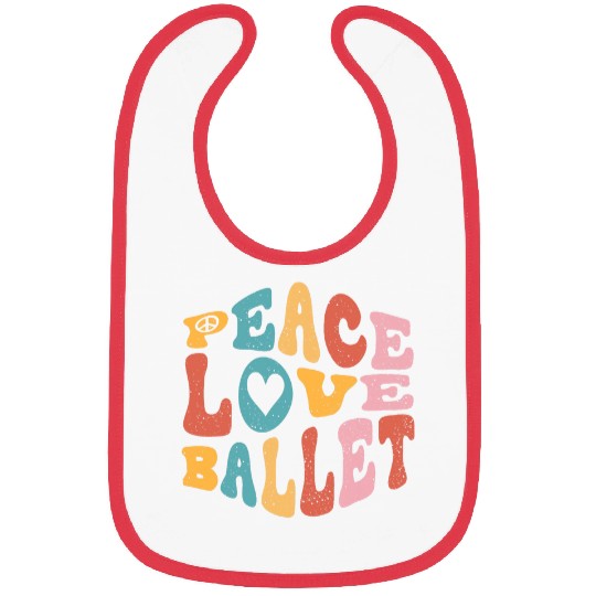 School Dancing Ballerina Teacher Ballet Dancers Bibs