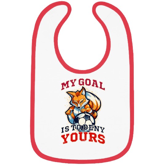 My Goal To Deny Yours Design Soccer Coach Bibs