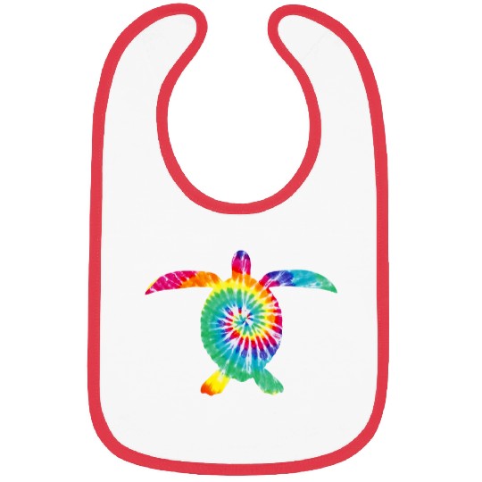 Tie Dye Sea Turtle 2Diver Turtle Lovers Bibs