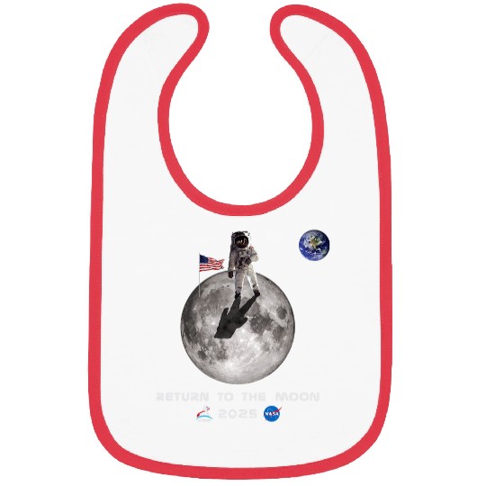 NASA Artemis Mission Astronaut Moon 2025 Bibs