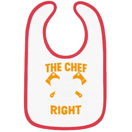 The Chef Is Always Right 2Funny Butcher Culinary Chef Cook Bibs