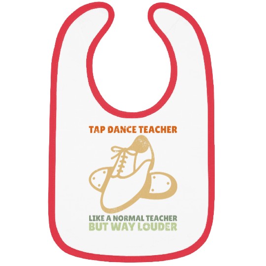 vintages Tap Dancer Dance Teacher Appreciation Tap Dance Bibs