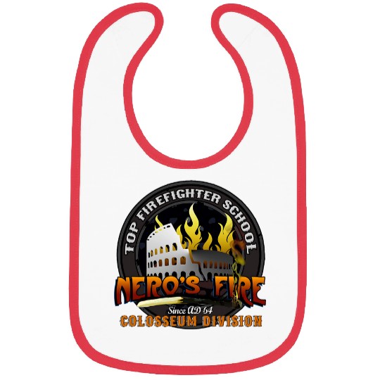 Top Firefighter School 2Gift for Firefighters Bibs