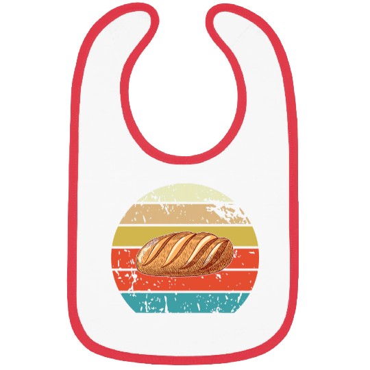 Yeast Mode Retro Sourdough Bread Baking Lover Baker Cooks Bibs