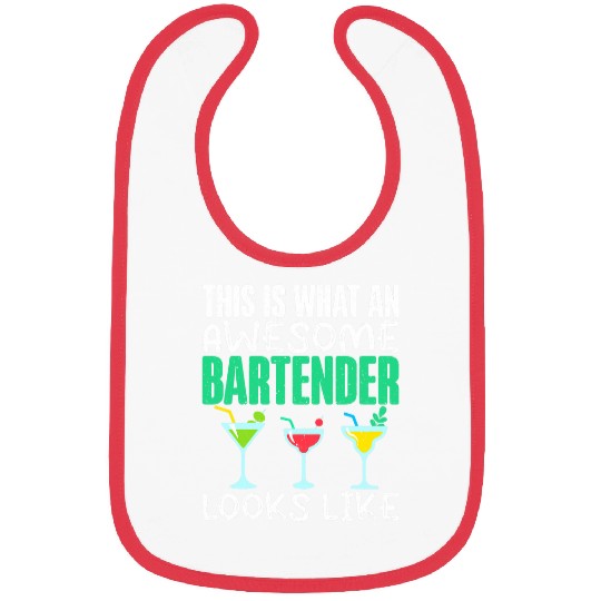 This is what an awesome Bartender looks like Bartender Bibs