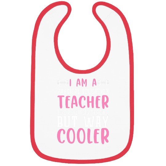 Physical Education Teacher Professor School PE Teacher Bibs