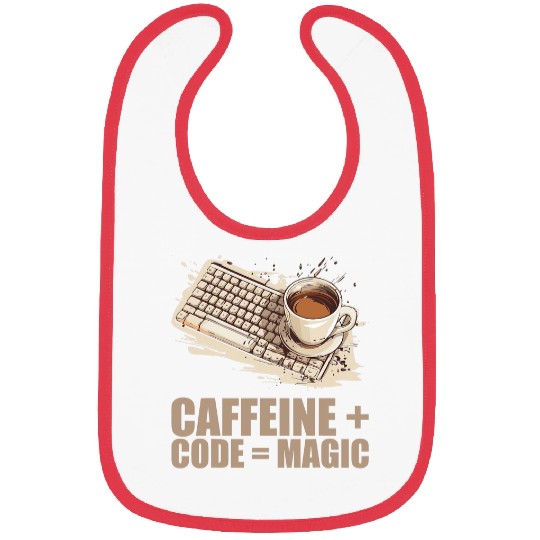 caffeines Coder Software Developer Engineer Coffee Programmer 21 Bibs