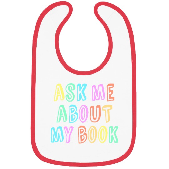Author ASK ME About MY BOOK Published Writer Signing Event Bibs