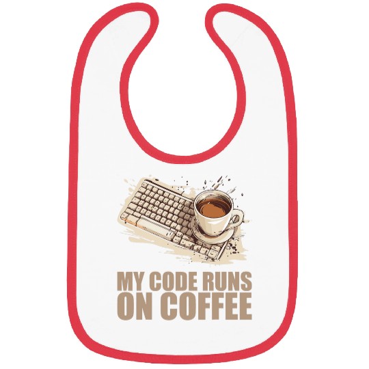caffeines Coder Software Developer Engineer Coffee Programmer 42 Bibs