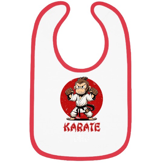 Gorilla Karate Dad Martial Arts Dad Bibs