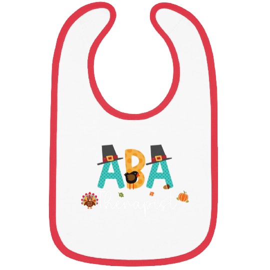 Applied Behavior Analysis Therapist Fall Thanksgiving ABA Bibs
