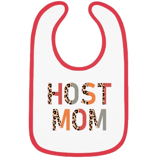 Host Mom Leopard Host Mother Host Family Exchange Student Bibs