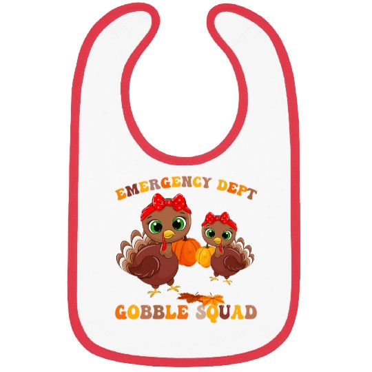 Thanksgiving Emergency Department ER nurses Gooble Squad RN Bibs