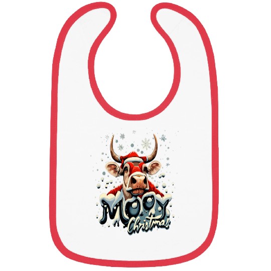 Mooy christmas design for Patriotic Farmer Bibs