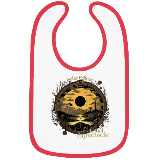 Annular Solar Eclipse Fan Celestial Spectacle Bibs