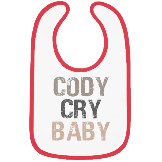 Cody Cry Baby Funny Pro Wrestling Bibs