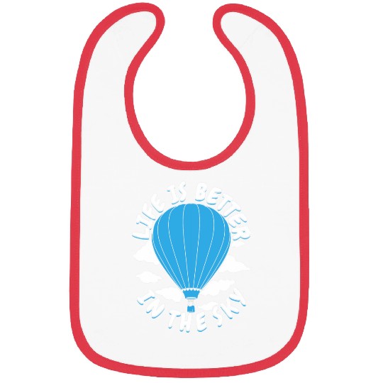 Hot Air Balloon Pilot Design Bibs