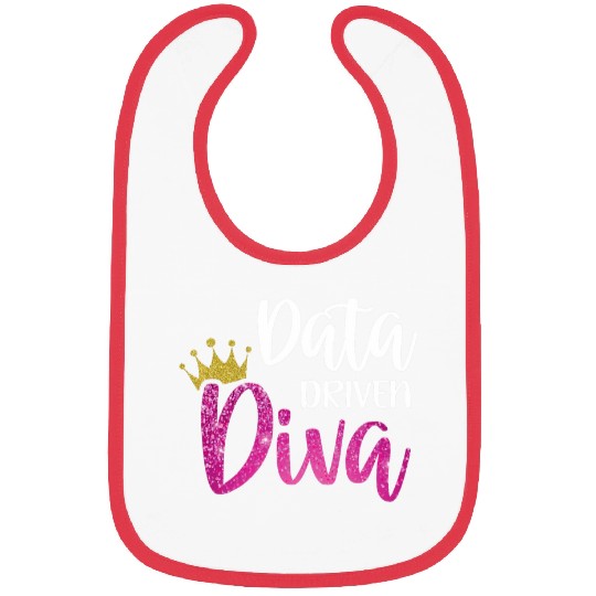 Data Driven Diva swag for Science of Reading Teacher Bibs