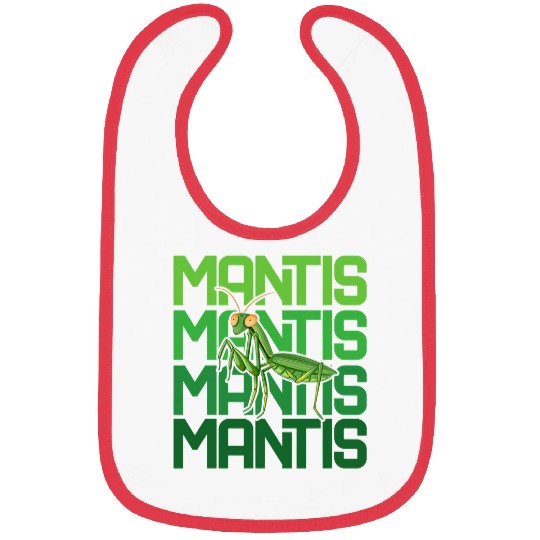 Praying Mantis Repeat Bug Insects Collector Entomologist Bibs