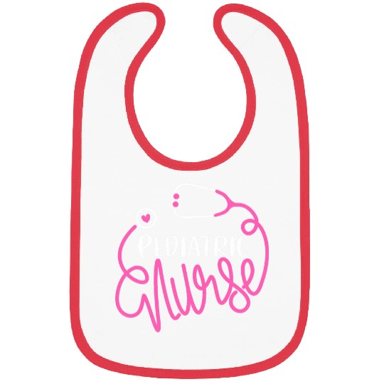 Pediatric nurses Stethoscope pediatrician nursing student Bibs