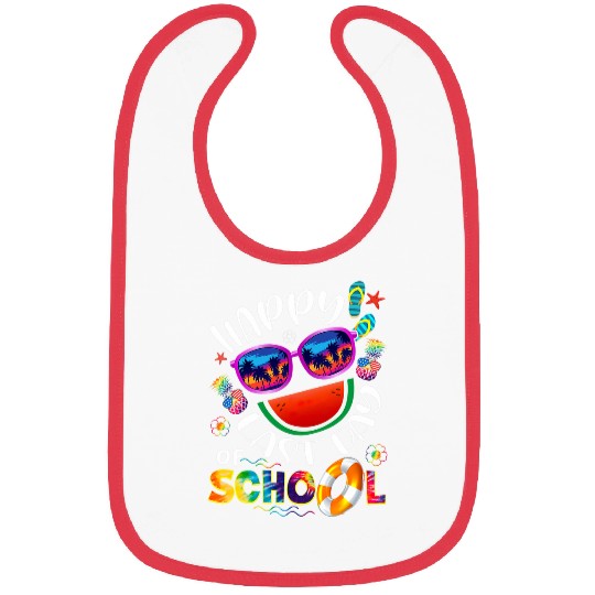 Happy Last Day Of School Teacher Student Summer Graduation 6 Bibs