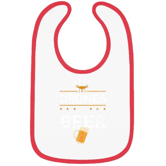 Retro vintages Funny Drone Pilot Bibs