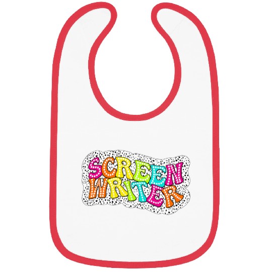 Dalmatian Screen Writer Bibs