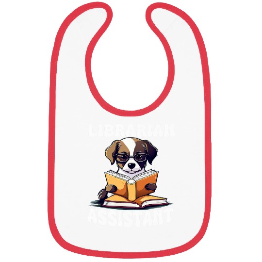 Readers Book reader apparel Book reader Librarian assistant Bibs