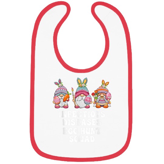 infectious diseases nurses easter gnomes Bibs