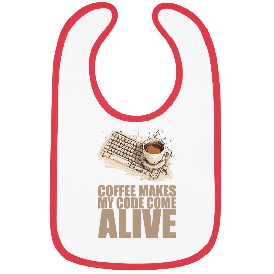 caffeines Coder Software Developer Engineer Coffee Programmer 14 Bibs