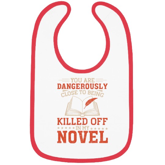 Author Writer Novelis For Men Women Funy Gift Bibs