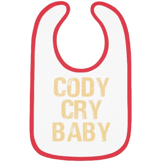 Cody Cry Baby Funny Pro Wrestling 2 Bibs