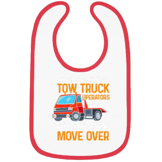 Its The Law Move Over 18 Wheeler Trucker Bibs