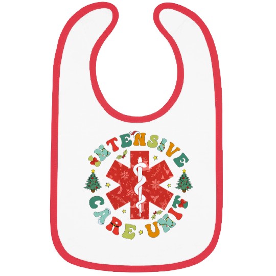 Intensive Care nurses Christmas ICU nurses Nursing Student Bibs