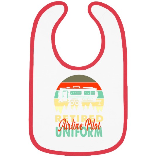 Retired Airline Pilot Uniform Rv Camping Retirement Bibs