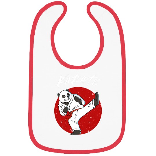 Karate Panda Boys and Girls Karate Panda 2 Bibs