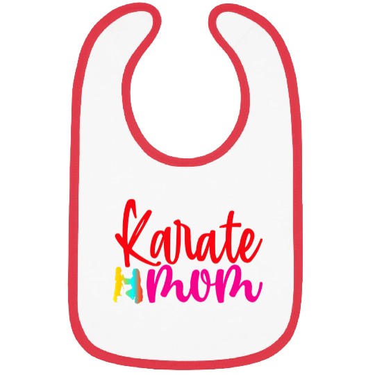 Karate Mom Mothers Day Funny Karate Lover 1 Bibs