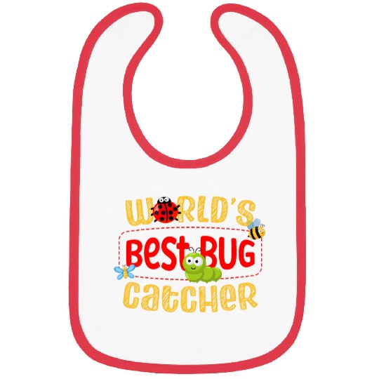 Worlds bests Bug Catcher Insect Lover Future Entomologist Bibs