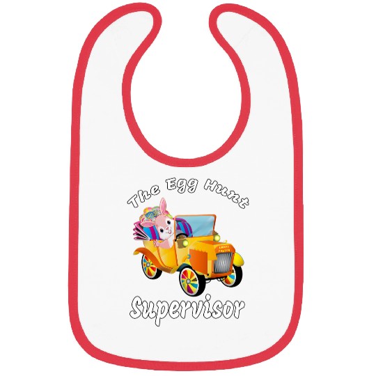 Egg Hunt Supervisor Egg Hunt Easter Day Hunt Easter Bunny 4 Bibs
