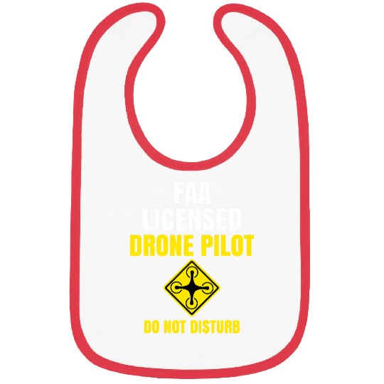 Do Not Disturb FAA Certified Drone Pilot Bibs