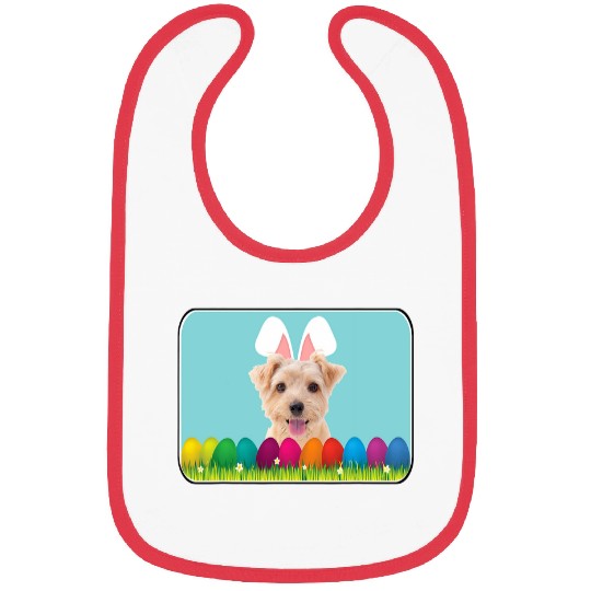 Norfolk Terrier w Bunny Ears Bibs