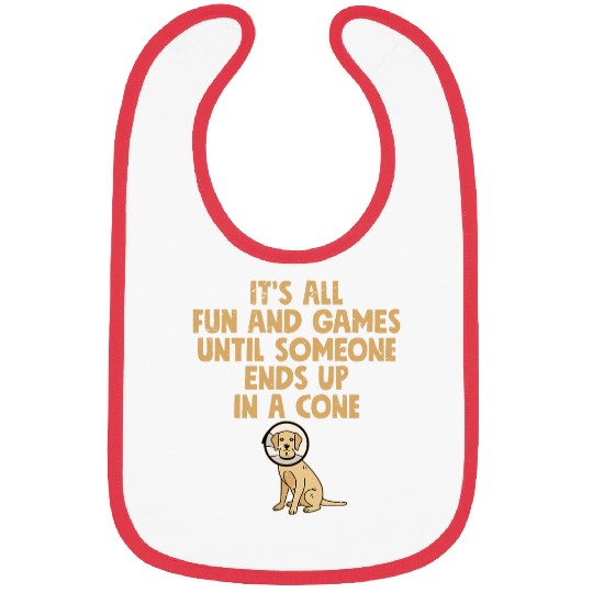 Its All Fun And Games Veterinarian Vet Tech Bibs