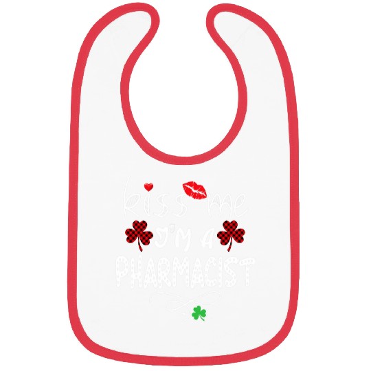 Me Im A Pharmacist Shamrock St Patricks Bibs