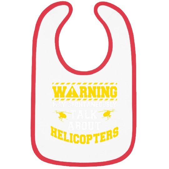 Helicopter Pilot Chopper Lovers Copter Heli Whirlybird Bibs