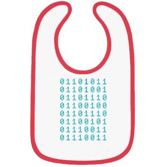 Kindness In Binary Code Mental Health Awareness Programmer 1 Bibs