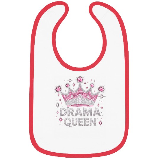 Drama Queen Funny Theatre Actress Thespian Bibs