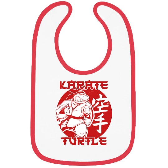 Karate Turtle Environment Warrior Environmentalist Turtle Bibs
