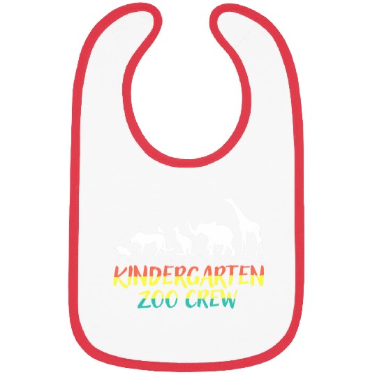 Kindergarten Zoo Crew Matching Teacher Students Back School Bibs